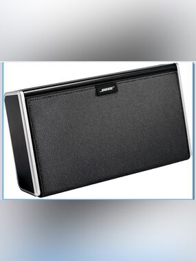 Bose Black Portable Speaker with Fabric Grille